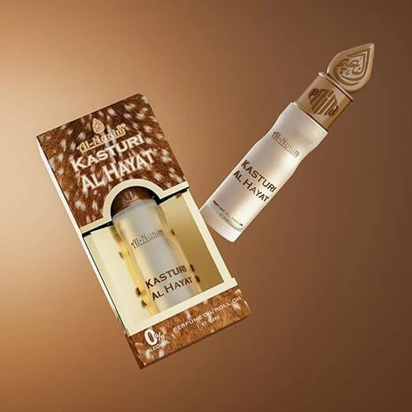 Al Nuaim Kasturi E Hayat Attar 6ml