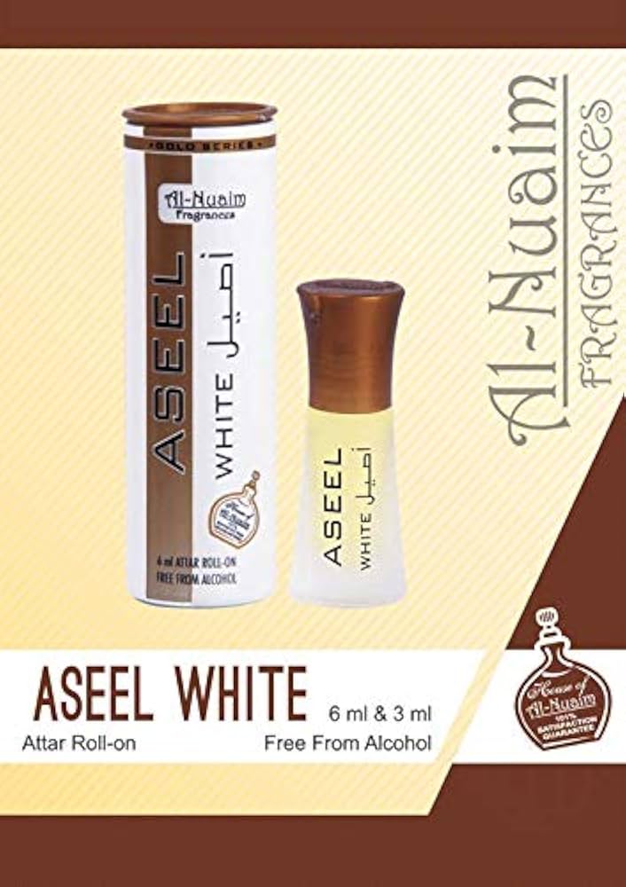 Al Nuaim Aseel White Attar 6ml