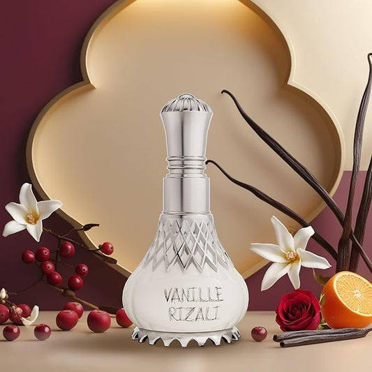 Al Nuaim Vanille Rizali Attar - 9.9ml Mystic Series - Creamy Vanilla & Potent Blend